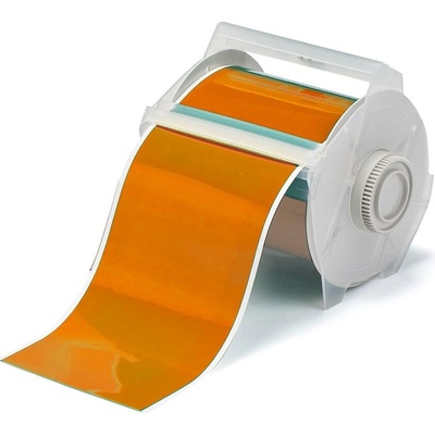 Brady GM Tape B-7569 Orange 100mm x 30m / 120962, etikety, GlobalMark Indoor/Outdoor Vinyl Tape, 101.00 mm x 30 m