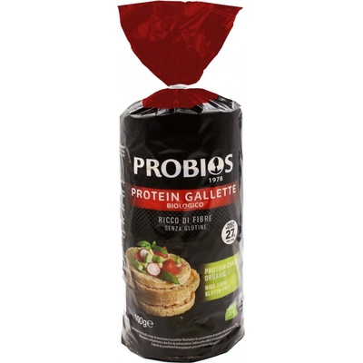 PROBIOS Proteínové pufované chlebíky z červenej šošovice BIO 100 g