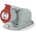 SCAME Промишлен контакт 3P+Е 32A IP44 серия XENIA - 514.3256 (514.3256)