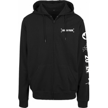 Linkin Park mikina, Anniversary Logo Zip Hoody Black