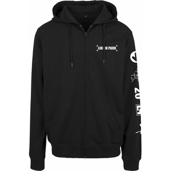 Linkin Park mikina, Anniversary Logo Zip Hoody Black