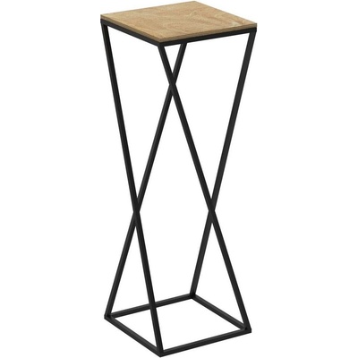 Luminex Stojan na květiny LU0800 70 x 24 cm černá – Zbozi.Blesk.cz