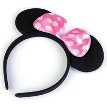Prima-obchod čelenka Minnie Mouse 4 červená velké puntíky