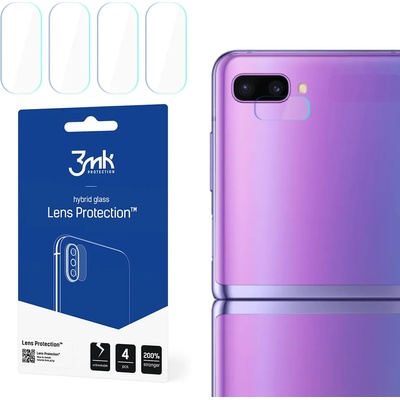 3mk Protection Удароустойчив Протектор за Камера Samsung Z Flip, 3MK Flexy Cam Glass, Прозрачен (5903108299534)