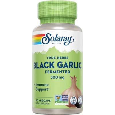 SOLARAY Ферментирал черен чесън - 50 вег. капсули