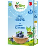 BioNino Био млечна каша BioNino - С боровинки, 6 м+, 200 g (F06060004A0001) - baby