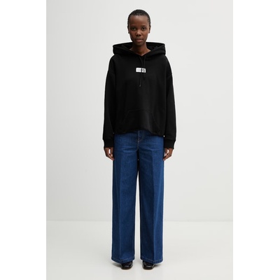 MM6 Maison Margiela суичър с качулка дамски от памук (S52GU0235.M25025.900)