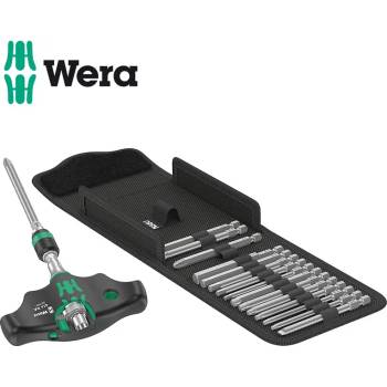 Wera Комплект битове с тресчота ръкохватка Kraftform Kompakt 400 RA Set 1, 17 части / WERA 05023471001 / (WERA 05023471001)