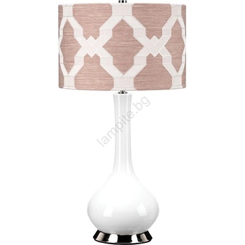 Elstead Lighting MILO-PN-TL-OVTH - Настолна лампа MILO 1xE27/60W/230V розов (ED0715)