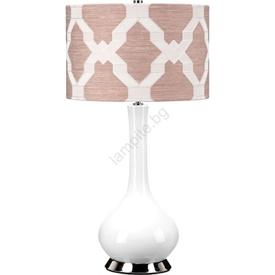 Elstead Lighting MILO-PN-TL-OVTH - Настолна лампа MILO 1xE27/60W/230V розов (ED0715)