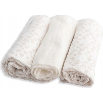 Babymatex Muslin Design Muslin bavlněná plena 2x70x80 cm + Tetra plena 70x80 cm