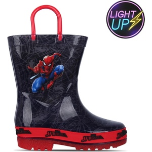 Character Детски гумени ботуши Character Light Up Wellingtons Infants - Spiderman