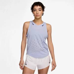 Nike AeroSwift Women's Dri-FIT ADV Running Singlet - Ghost Blue