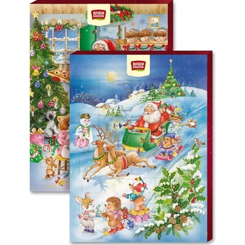 Rosengarten Bio adventní kalendář z mléčné čokolády 75 g