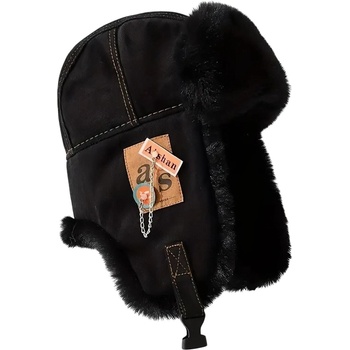 HARAHU Зимна ушанка ur-37131 - Черна kp37131 (ur-37131)