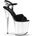 Pleaser USA Pleaser Flamingo-809 Blk Pat/Clr 39