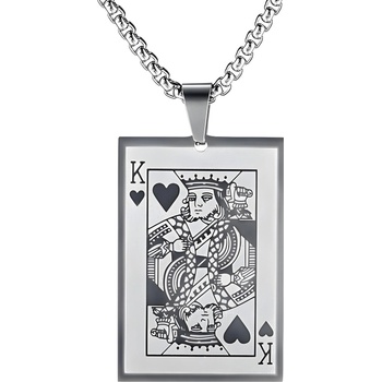 HARAHU Колие ca-22815 - Сребърен kp22815 (ca-22815)