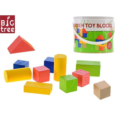 Big Tree kostky 50ks v kbelíku