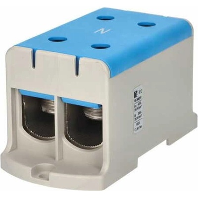 Pollmann Elektrotechnik 1006641 Svorka univerzální UK 240/2 N, 425A, 1pól., AL/CU, krytá, modrá, na panel /2090214