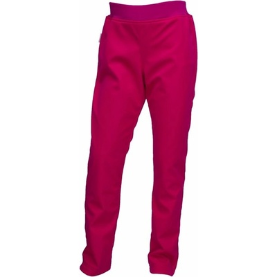 Fantom dětské kalhoty softshell slim růžová
