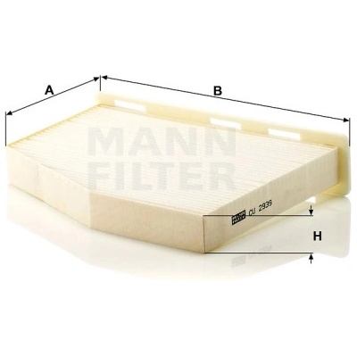 MANN FILTER Kabinový filtr CU 2939