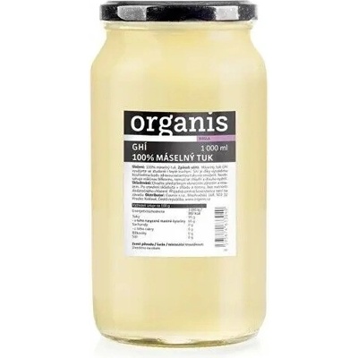 Ghí máslo Organis 1000 g