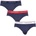 Tommy Hilfiger Набор от три - мъжки боксерки Tommy Hilfiger тъмно сини Tommy Hilfiger | Sin | МЪЖЕ | S