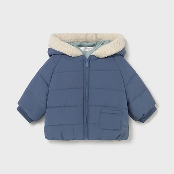 MAYORAL Яке с две лица в тъмносиньо и зелено за новородено момче Mayoral