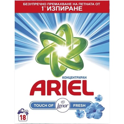 Ariel 2в1 Lenor Fresh, прах за пране, 1.17кг (ar-9Рё3020930)