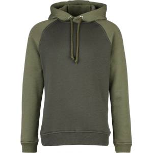 Stoic Детски вълнен пуловер Stoic Kid's MerinoFlatFleece240 SolbergSt. Hoody Merino hoodie - Olive Green / Dark Olive - размер 116 (EU) (704-5541-0212)