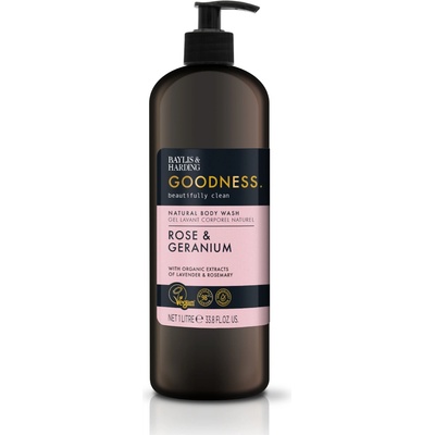 Baylis & Harding Body Wash Růže & Geránium Sprchový gel 1000 ml