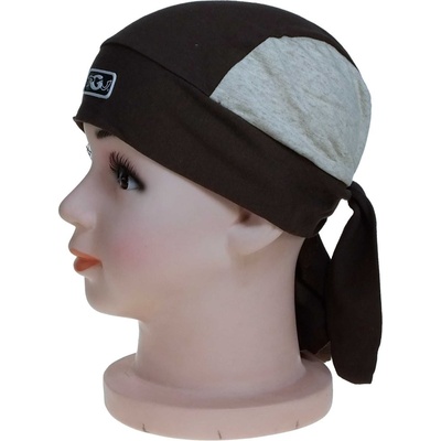 Pingu dětský cyklo vázací šátek ŠCD 17F hnědý béžový