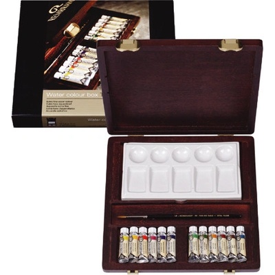 Kufřík Akvarelové barvy REMBRANDT Traditional BOX 12x5ml