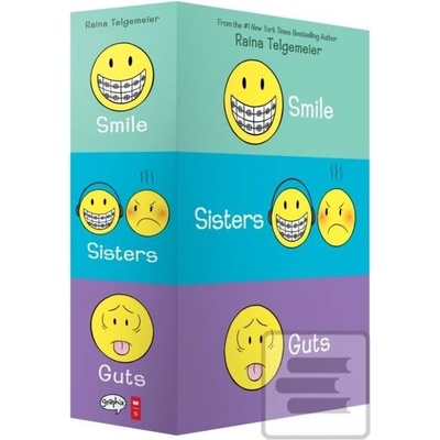 Smile/Sisters/Guts Box Set - Raina Telgemeier, Scholastic US