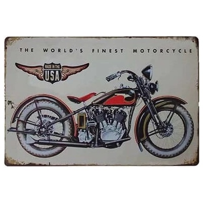 Ceduľa The Worlds finest motorcycle