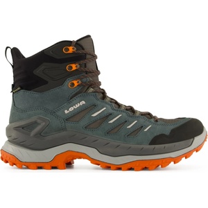 Lowa Мъжки туристически обувки Lowa Innovo GTX Mid Walking boots - Smoke Green / Flame - размер 44, 5 (EU) (019-1014-0518)