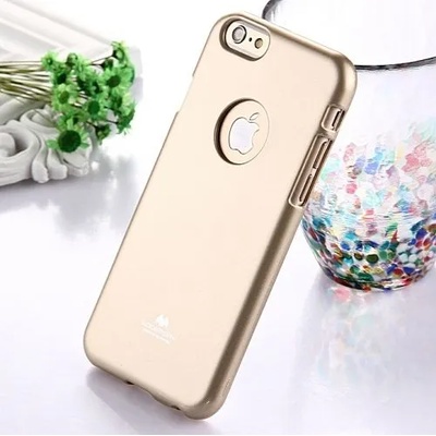 Mercury Луксозен силиконов гръб Jelly Mercury Goospery за IPhone X/XS, Златен (4074)