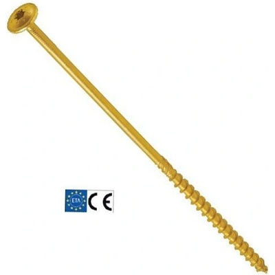 Vruty pro dřevostavby GPR s talířovou hlavou, 5x120, ZZ / balení 100 ks