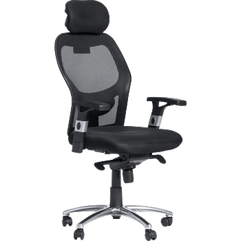 Ергономичен стол Carmen 7520 - черен (3520244)