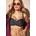 Astratex Бански костюм от две части Satin Black II Push-Up (ATX319B_sada)