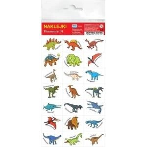Wydawnictwo Jako Stickers. Dinosaurs