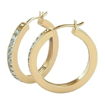 Blink-Blink Diamantové náušnice ŠTVORLÍSTOK 3344ZDB