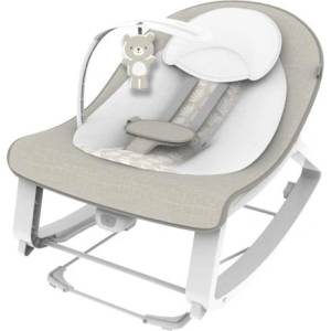 Ingenuity Вибриращ шезлонг 3в1 Keep Cozy Linden 0м+, до 18кг (17499-1)