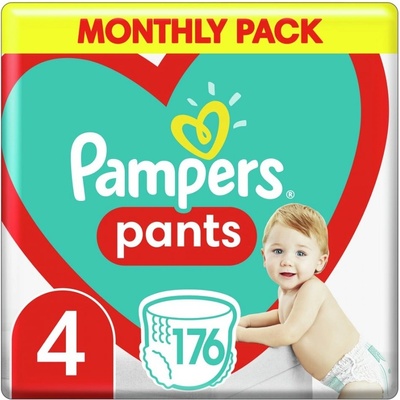 Pampers Active Baby Pants 4 2 x 176 ks