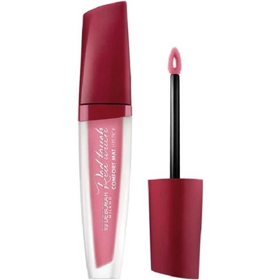 Deborah Milano tekutá matná rtěnka Red Touch 02 Delicate Rose 5 ml