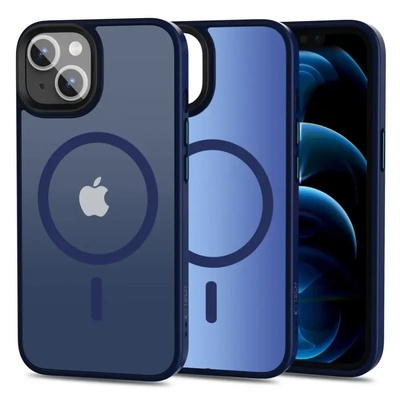 Tech-Protect Кейс Tech-Protect MagMat MagSafe за iPhone 13, матово тъмносиньо (9490713933015)