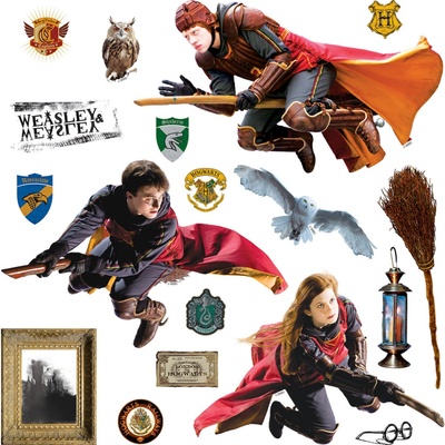AG Design DK1645 Samolepicí dekorace Harry Potter, rozměry 42,5 x 63 cm