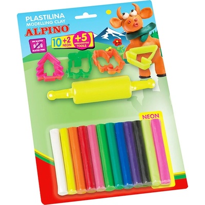 Alpino modelovacia hmota 10 + 2 tyčinky 7 g