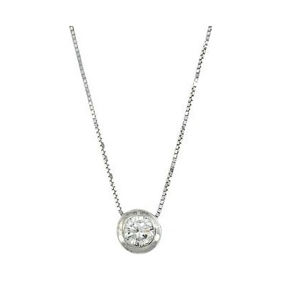 InfinitySilver Stříbrný náhrdelník se zirkonem SN23216442