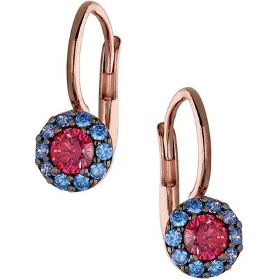 Zlaton náušnice růžové zlato 000862305244